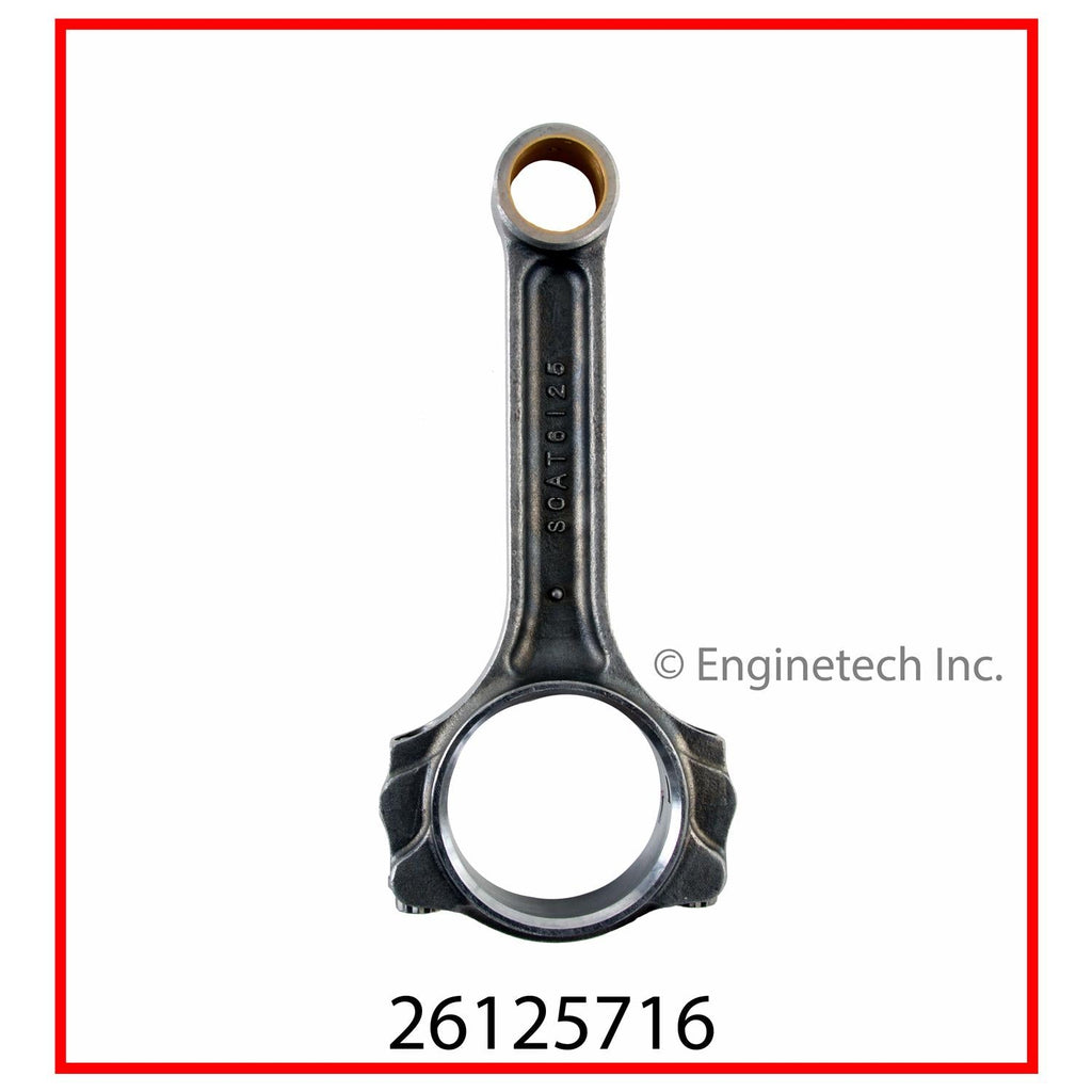 Enginetech High Performance Scat Engine Connecting Rod with Bolts – Part 26125716