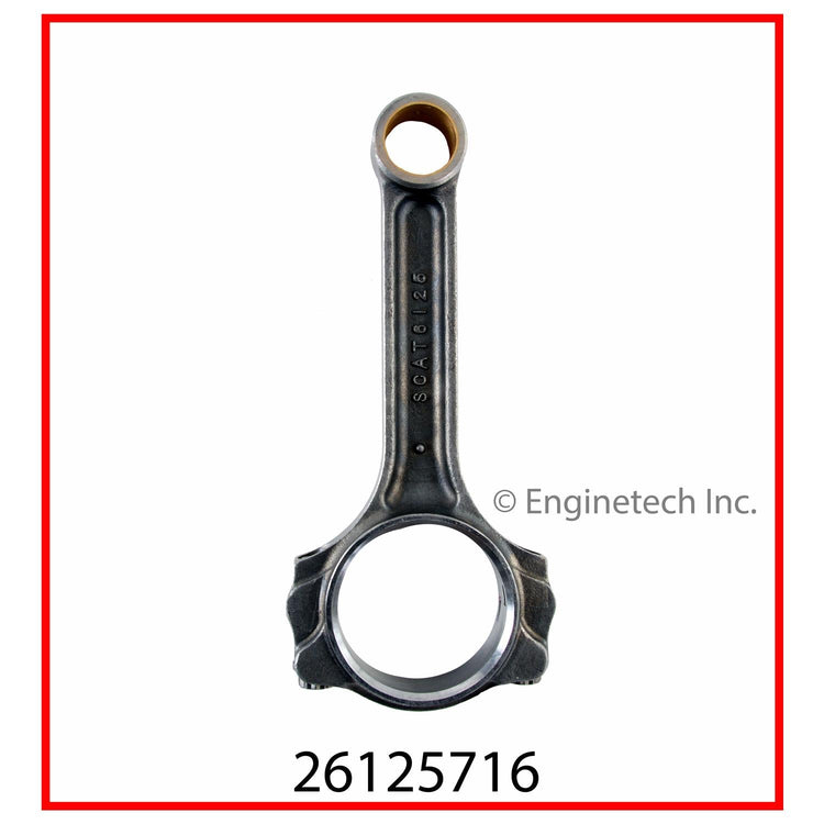 Enginetech High Performance Scat Engine Connecting Rod with Bolts – Part 26125716