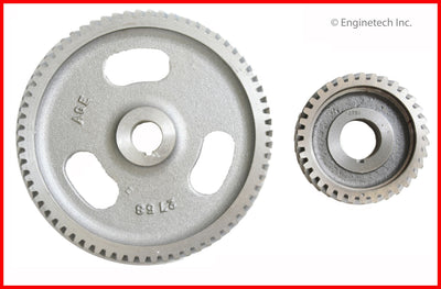 Enginetech 2760SA Engine Timing Gear Set with Matched Aluminum Camshaft Gear