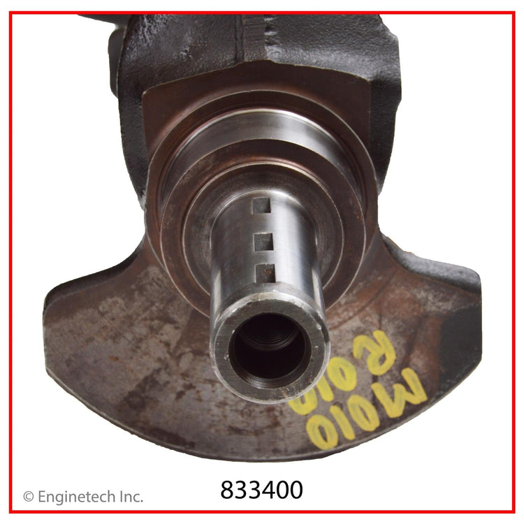 Enginetech Remanufactured Engine Crankshaft Kit with Main and Rod Bearings for Nissan 240SX, Frontier, and Xterra