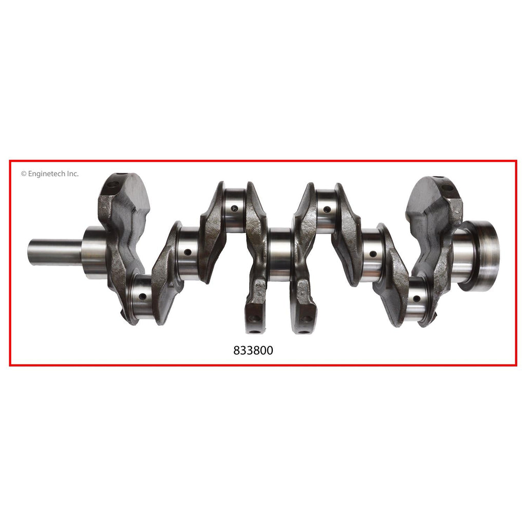 Enginetech Remanufactured Engine Crankshaft Kit with Main and Rod Bearings for Nissan 240SX, Frontier, Xterra