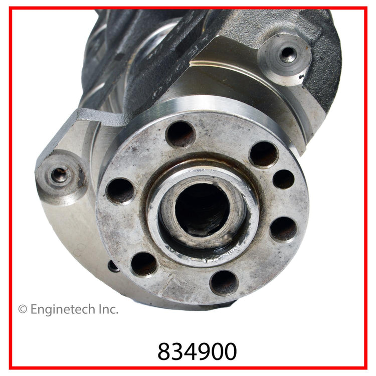 Enginetech Remanufactured Engine Crankshaft Kit with Main and Rod Bearings for Nissan Vehicles