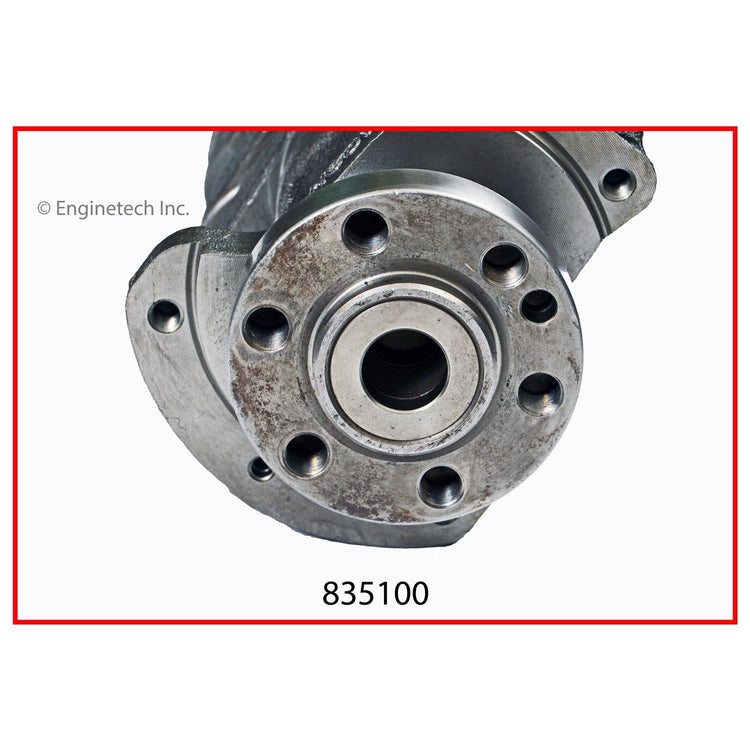 Enginetech Remanufactured Engine Crankshaft Kit with Main and Rod Bearings for Nissan Vehicles