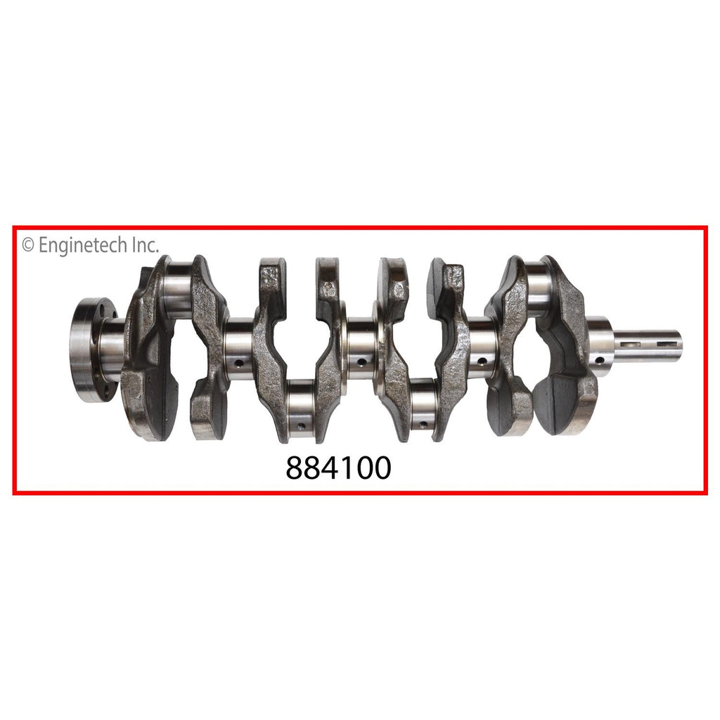 Enginetech Remanufactured Engine Crankshaft Kit with Main and Rod Bearings for Kia and Hyundai (Part #884100)