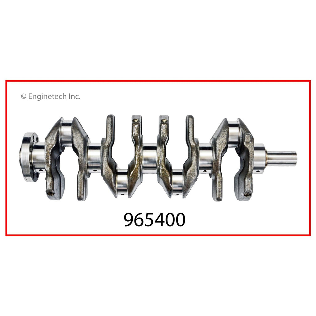 Enginetech Remanufactured Engine Crankshaft Kit with Main and Rod Bearings for Toyota Models