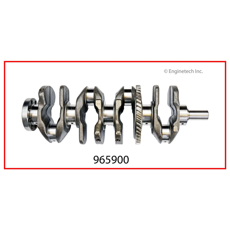 Enginetech Remanufactured Engine Crankshaft Kit with Main and Rod Bearings for Toyota 2004-2006 Models