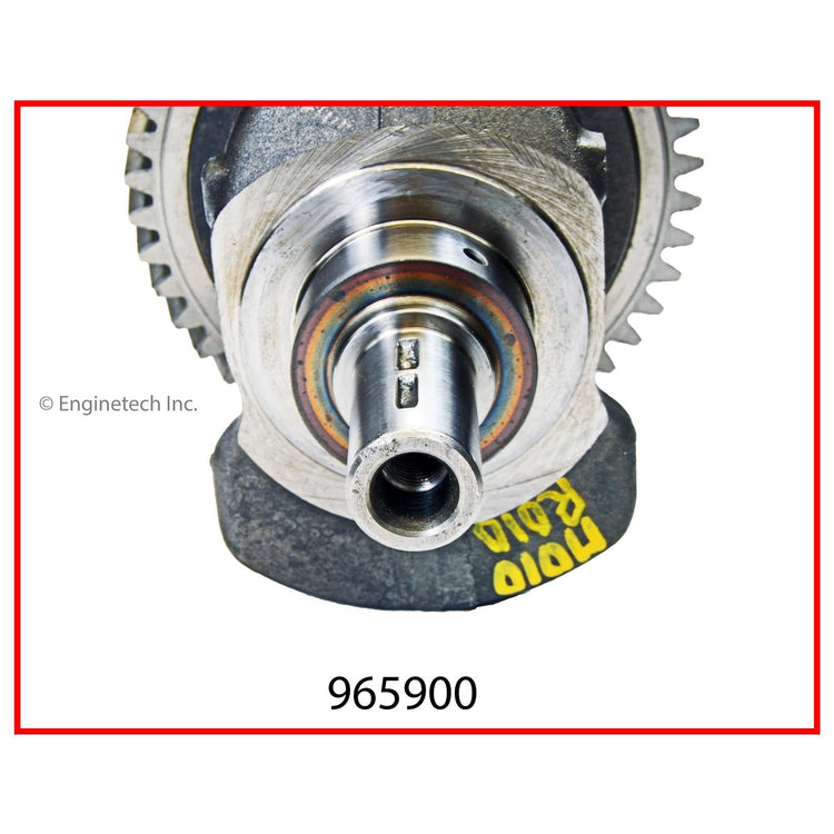 Enginetech Remanufactured Engine Crankshaft Kit with Main and Rod Bearings for Toyota 2004-2006 Models