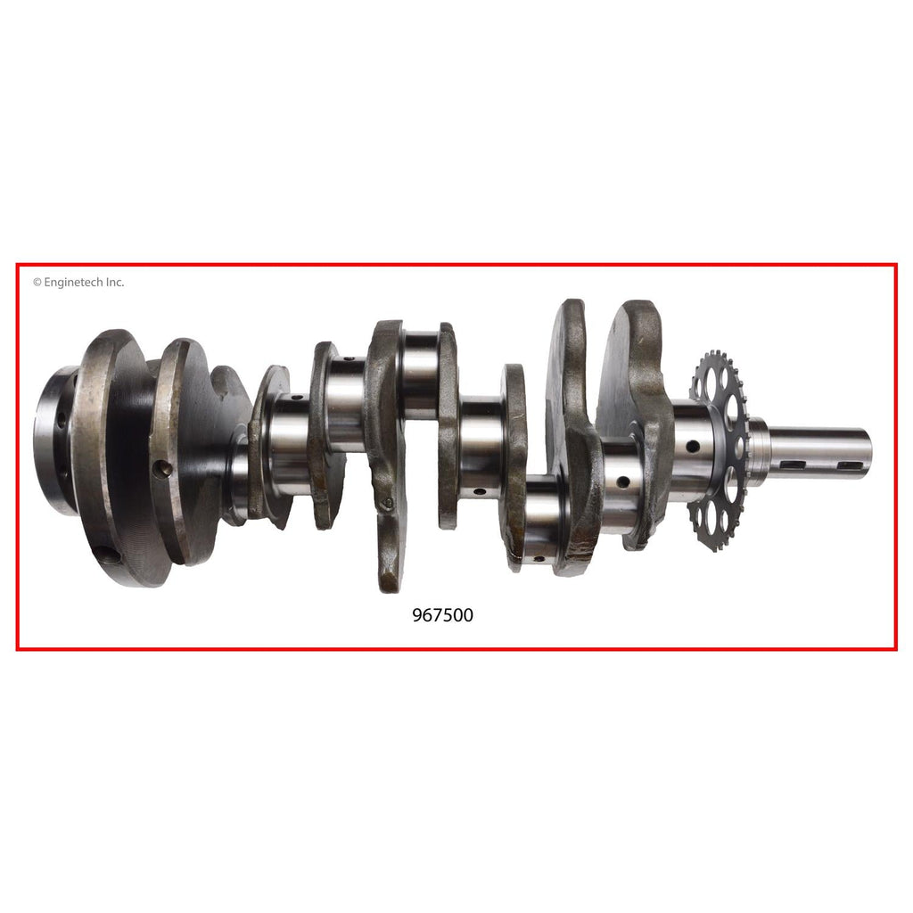Enginetech Remanufactured Engine Crankshaft Kit with Main and Rod Bearings for 2012-2013 Lexus and Toyota Models