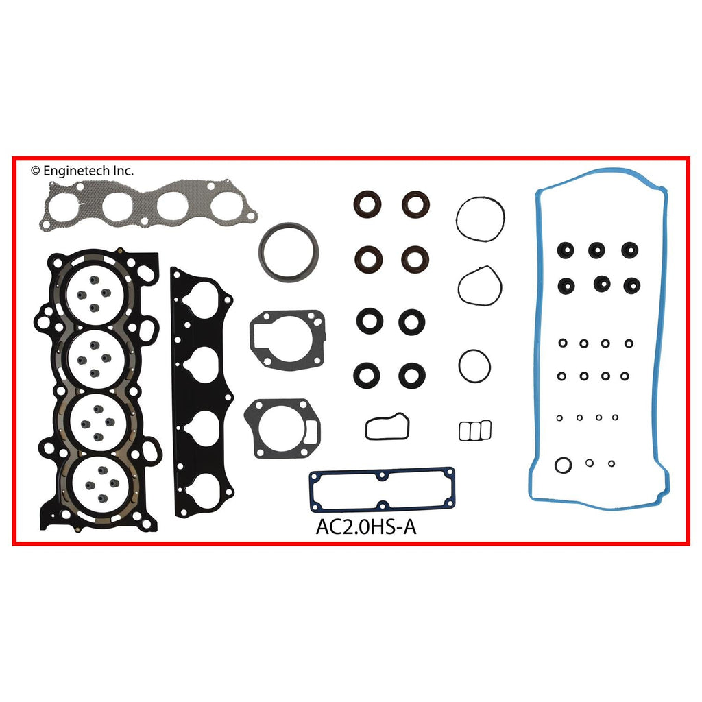 Enginetech AC2.0HS-A Engine Cylinder Head Gasket Set for Acura RSX 2002-2006