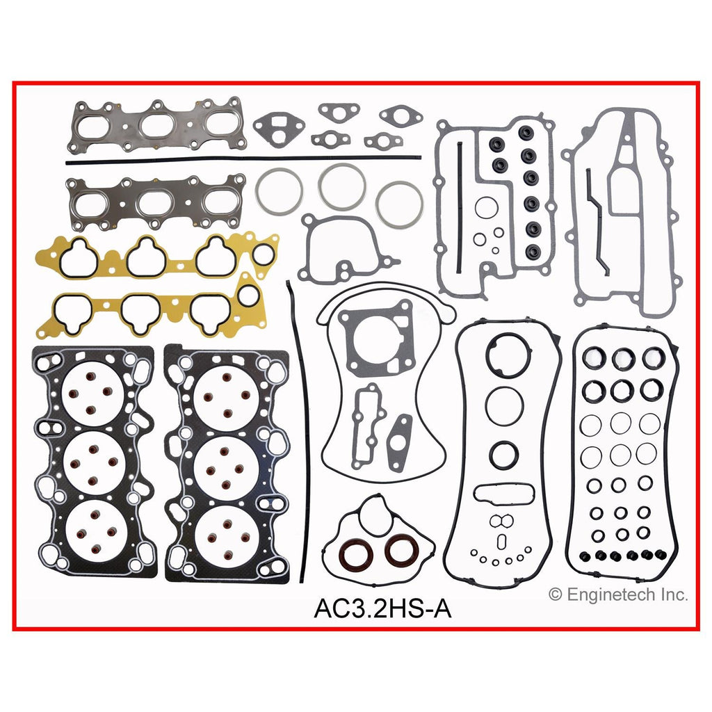 Enginetech AC3.2HS-A Engine Cylinder Head Gasket Set for Acura Vehicles