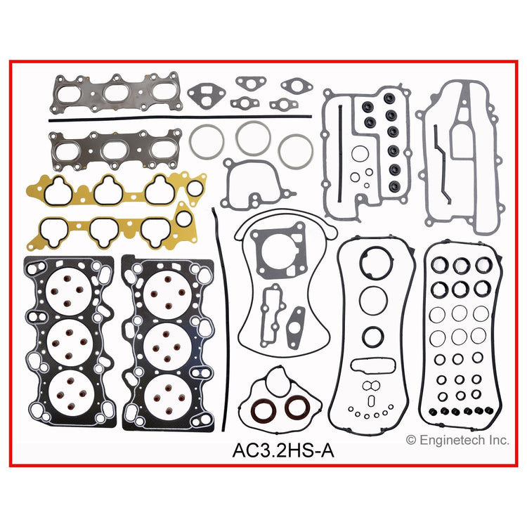 Enginetech AC3.2HS-A Engine Cylinder Head Gasket Set for Acura Vehicles