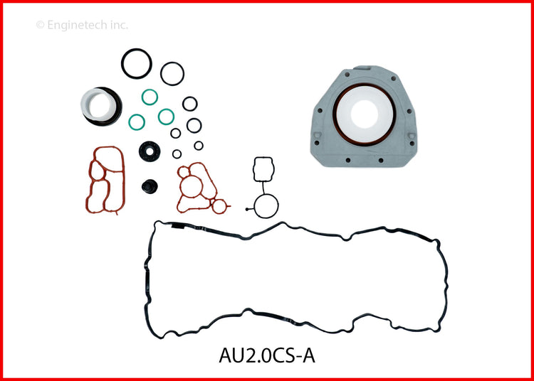 Enginetech AU2.0CS-A Engine Lower End Gasket Set for Audi Q7, A4, A6, A5 Quattro and More