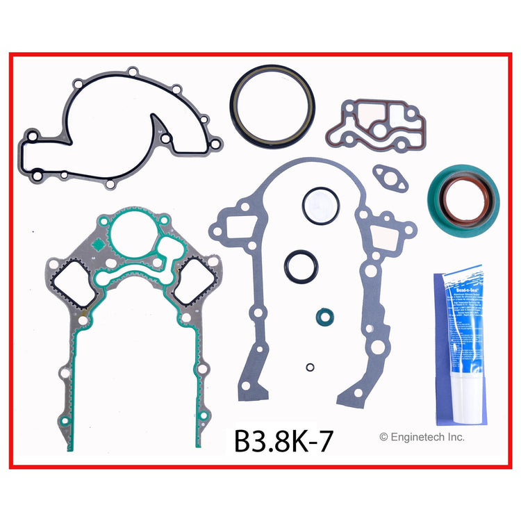 Enginetech B3.8K-7 Engine Full Gasket Set for Buick Car and Truck