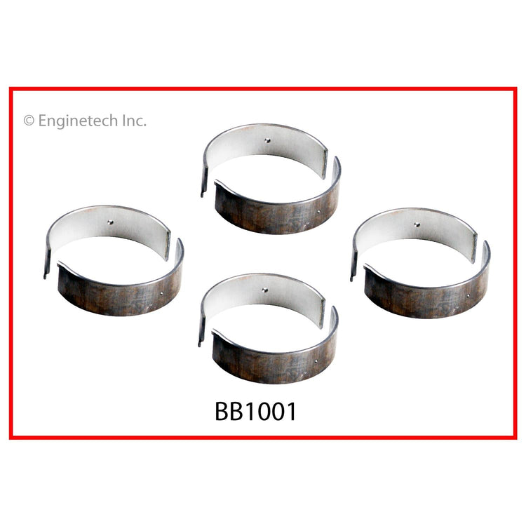 Enginetech BB1001.50 Engine Full Connecting Rod Bearing Set for Toyota and Lexus Vehicles