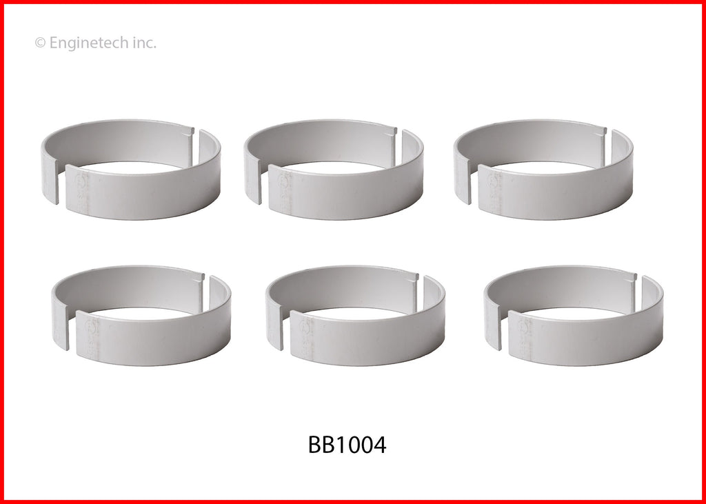 Enginetech BB1004STD Engine Full Connecting Rod Bearing Set for Kia and Hyundai Models