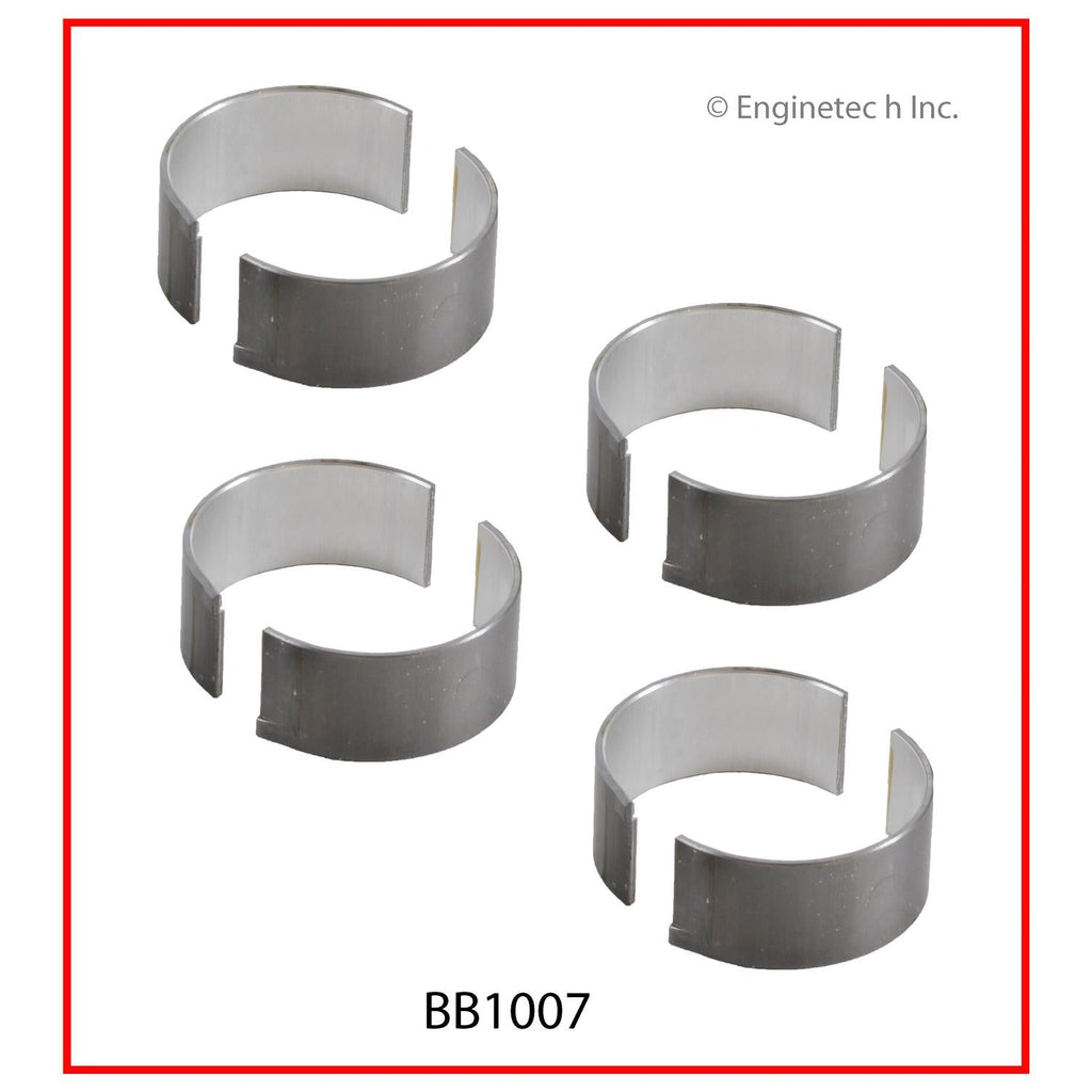 Enginetech BB1007.50 Engine Full Connecting Rod Bearing Set for Hyundai and Kia Vehicles