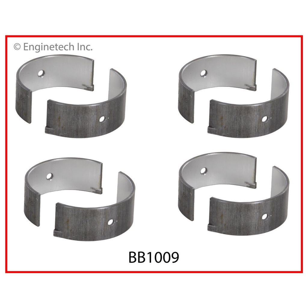 Enginetech BB1009.50 Engine Full Connecting Rod Bearing Set for Mazda, Kia, and Ford Vehicles