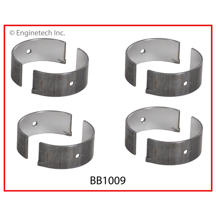 Enginetech BB1009.50 Engine Full Connecting Rod Bearing Set for Mazda, Kia, and Ford Vehicles