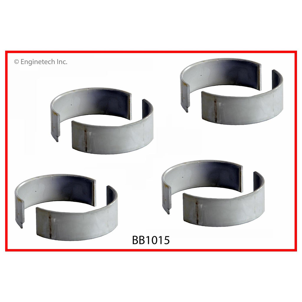 Enginetech BB1015STD Engine Full Connecting Rod Bearing Set for 2004-2006 Pontiac Vibe and Toyota Models