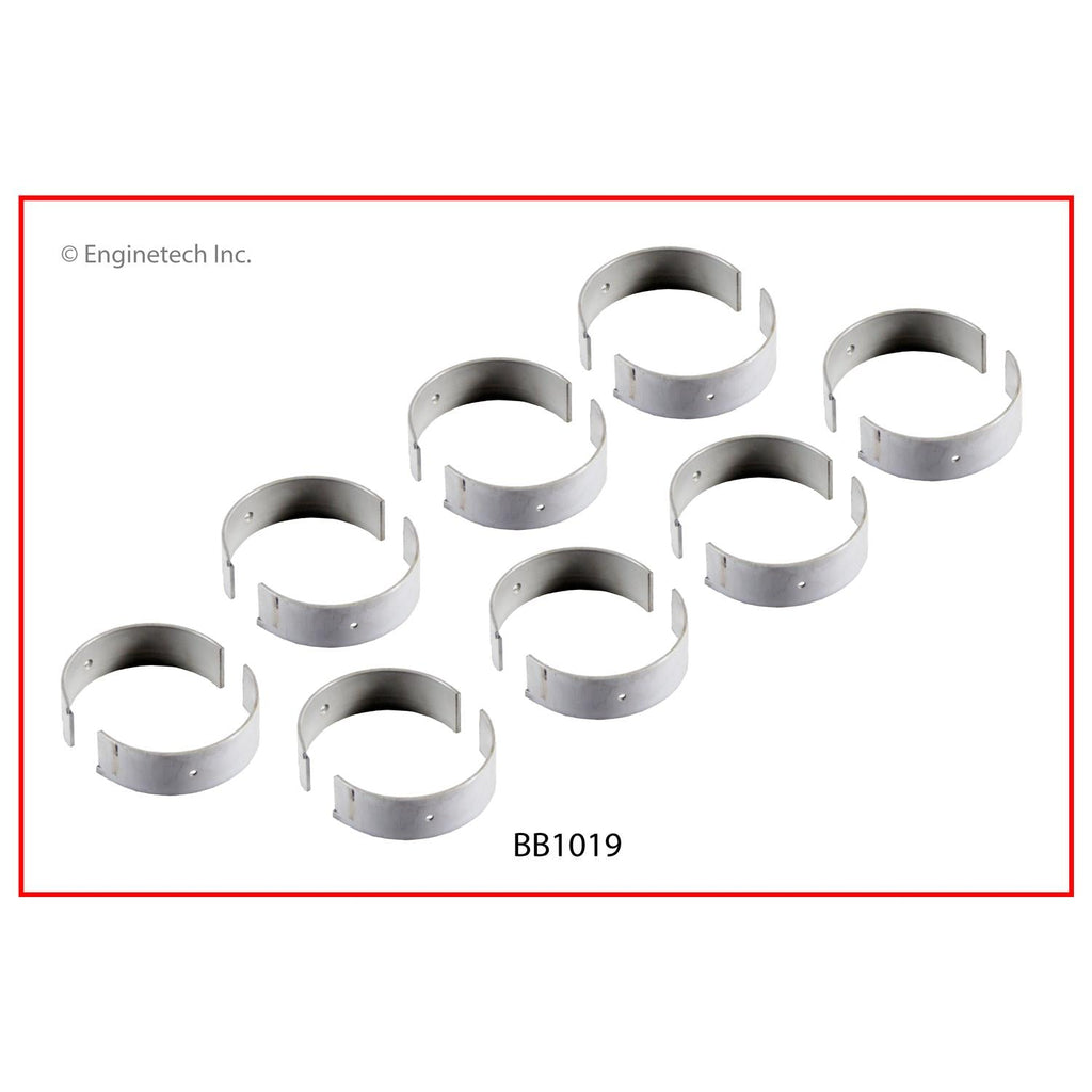 Enginetech BB1019STD Engine Full Connecting Rod Bearing Set for Nissan Vehicles