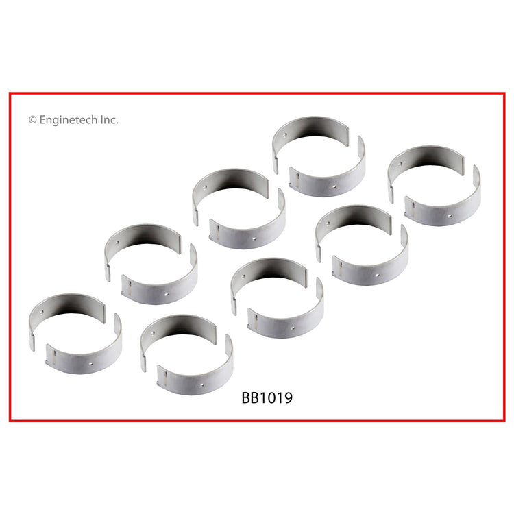 Enginetech BB1019.25 Engine Full Connecting Rod Bearing Set for Nissan Vehicles
