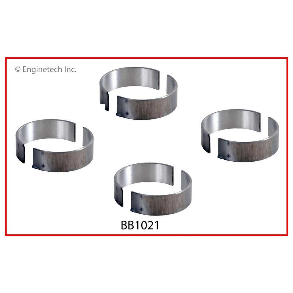 Enginetech BB1021.25 Engine Full Connecting Rod Bearing Set for Honda Civic and HR-V