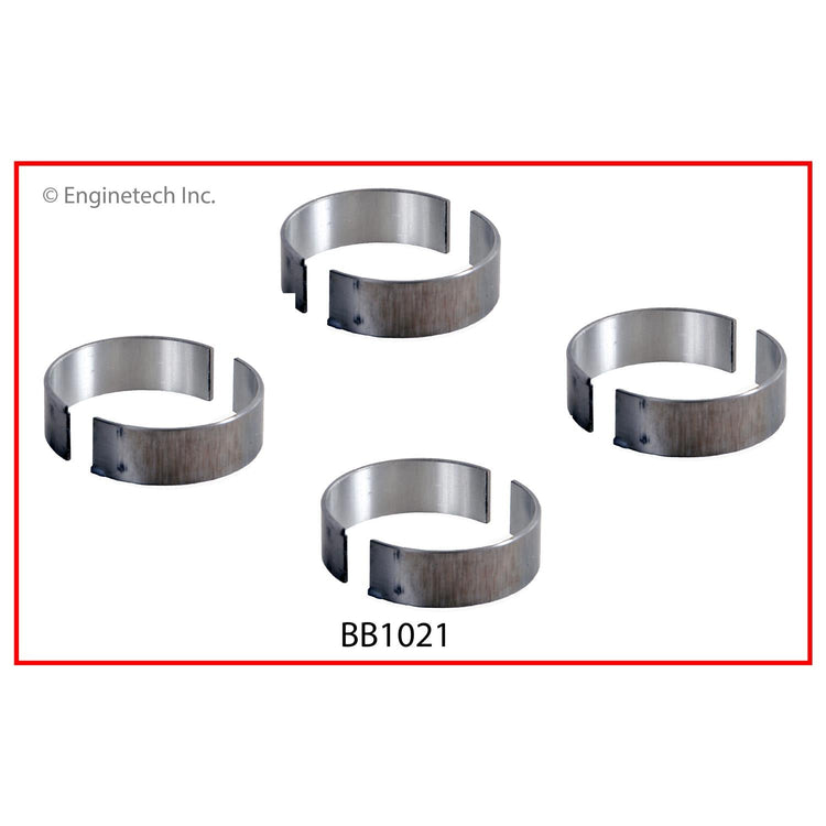 Enginetech BB1021STD Engine Full Connecting Rod Bearing Set for Honda Civics and HR-Vs