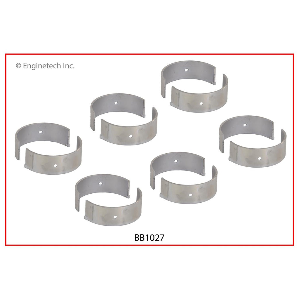 Enginetech BB1027.25 Engine Full Connecting Rod Bearing Set for Infiniti and Nissan Maxima