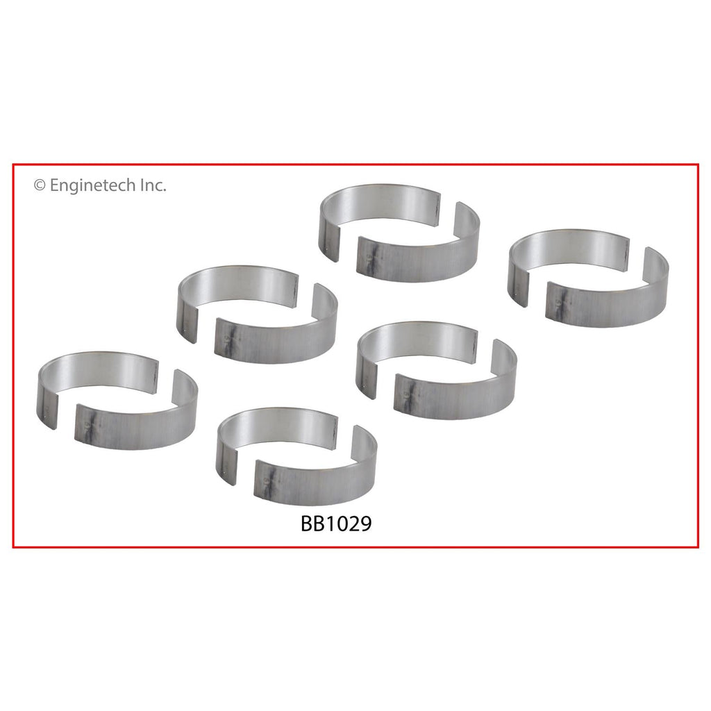 Enginetech BB1029STD Engine Full Connecting Rod Bearing Set for Toyota Trucks and SUVs