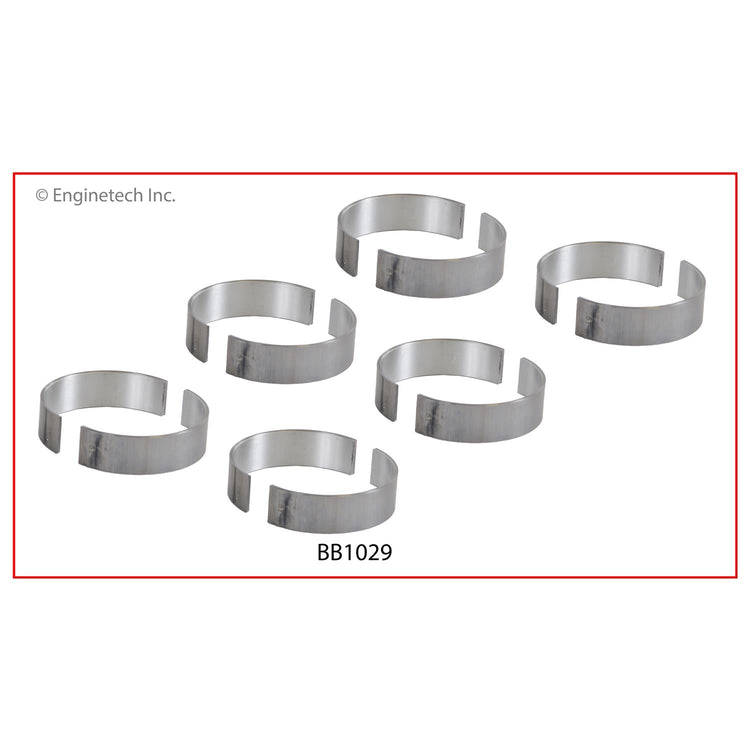 Enginetech BB1029STD Engine Full Connecting Rod Bearing Set for Toyota Trucks and SUVs