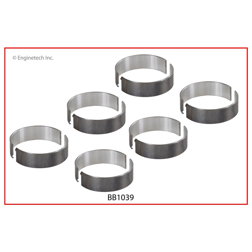 Enginetech BB1039STD Engine Full Connecting Rod Bearing Set for Audi Quattro and TT Models