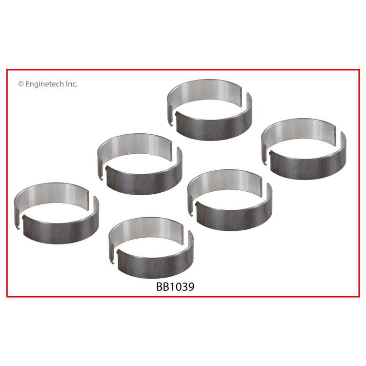 Enginetech BB1039.25 Engine Full Connecting Rod Bearing Set for Audi A3 and TT Quattro Models