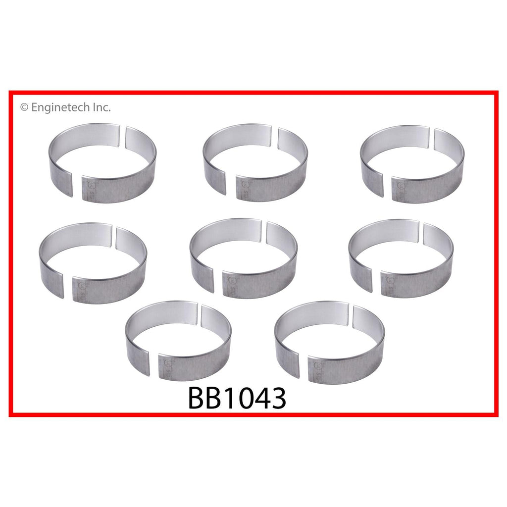 Enginetech BB1043.25 Engine Full Connecting Rod Bearing Set for Lexus and Toyota Vehicles