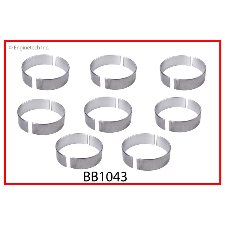 Enginetech BB1043.25 Engine Full Connecting Rod Bearing Set for Lexus and Toyota Vehicles