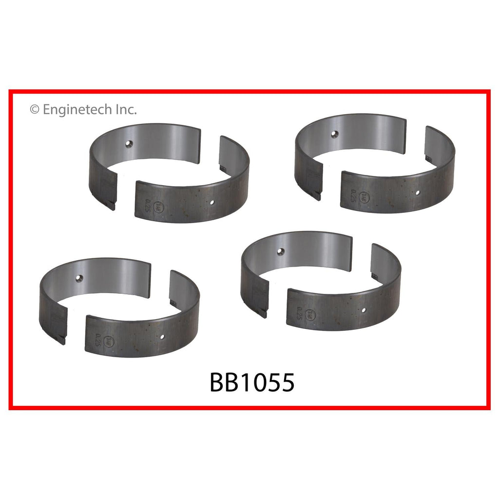 Enginetech BB1055STD Engine Full Connecting Rod Bearing Set for Toyota Tacoma and 4Runner