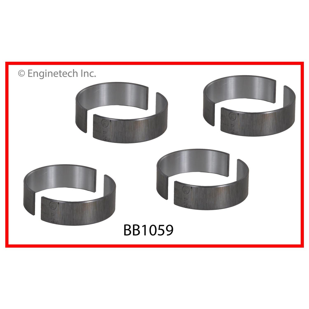 Enginetech BB1059.25 Engine Full Connecting Rod Bearing Set for Toyota and Lexus Models