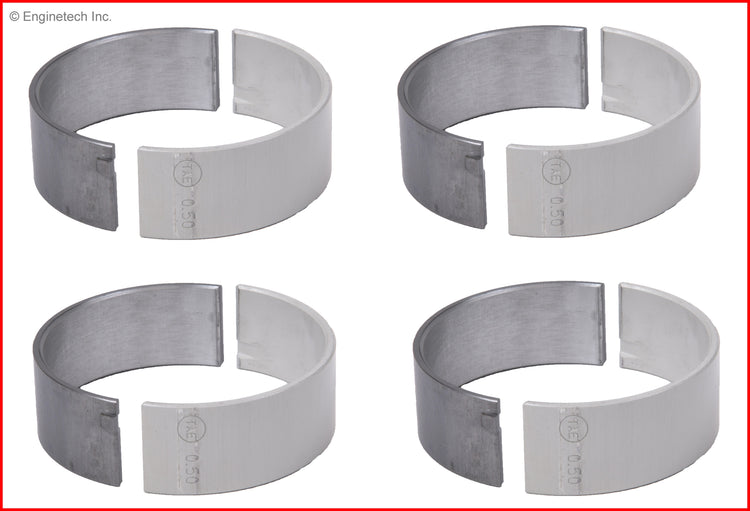 Enginetech BB1100.75 Engine Full Connecting Rod Bearing Set for Kia and Hyundai (2014-2015 Models)