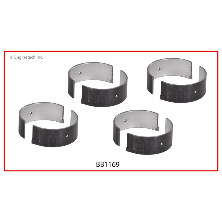Enginetech BB1169.25 Engine Full Connecting Rod Bearing Set for Hyundai and Dodge Colt
