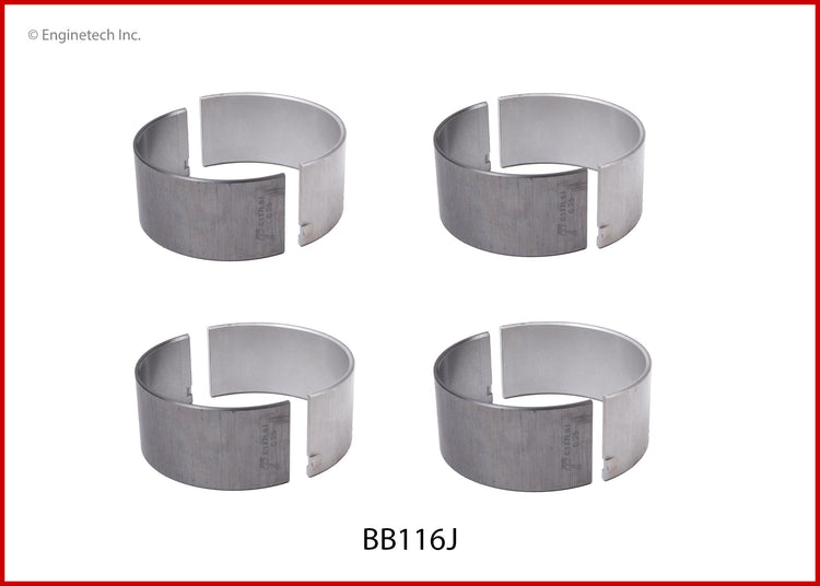 Enginetech BB116J.75 Engine Full Connecting Rod Bearing Set for Chevrolet and GMC P-Series