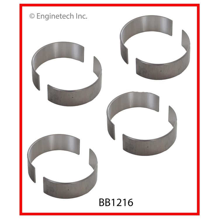 Enginetech BB1216.75 Engine Full Connecting Rod Bearing Set for 2012-2013 Volkswagen and Audi Models