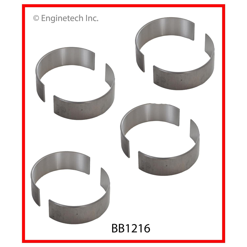 Enginetech BB1216.50 Engine Full Connecting Rod Bearing Set for 2012-2013 Volkswagen and Audi Models