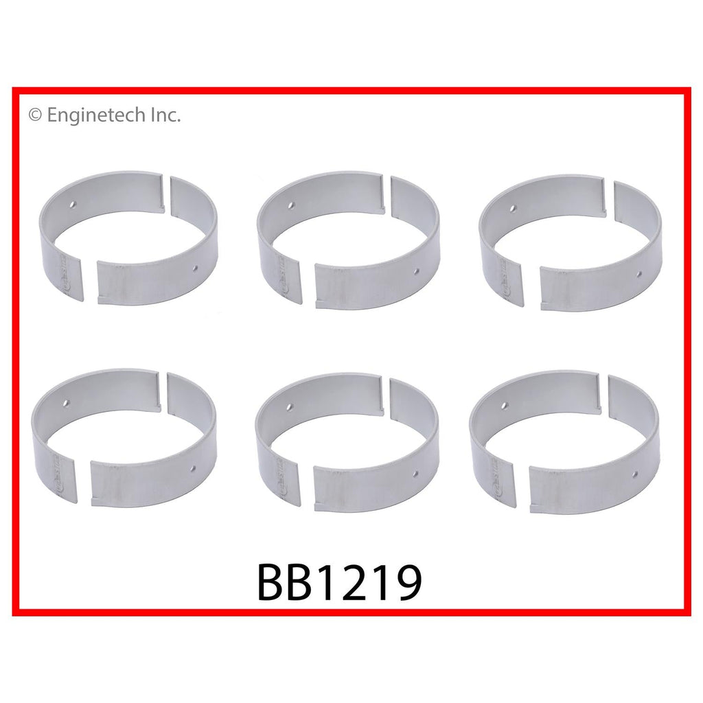 Enginetech BB1219STD Engine Full Connecting Rod Bearing Set for Nissan and Suzuki Vehicles