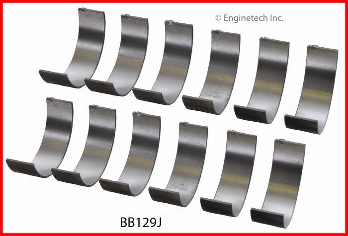 Enginetech BB129J.50 Engine Full Connecting Rod Bearing Set for Select Saturn, Chevrolet, Buick, and Pontiac Models