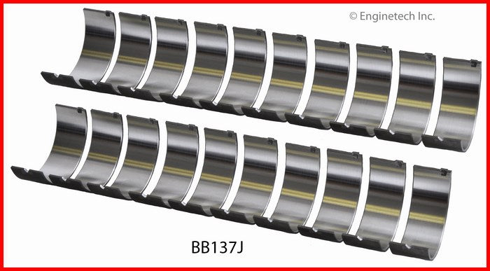 Enginetech BB137J010 Engine Full Connecting Rod Bearing Set for Dodge Ram 2500 (1994-2003)