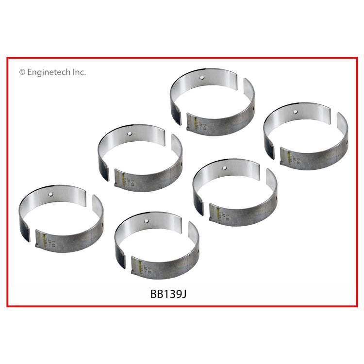 Enginetech BB139J.50 Engine Full Connecting Rod Bearing Set for Chrysler and Dodge Vehicles