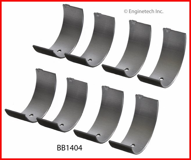 Enginetech BB1404STD Engine Full Connecting Rod Bearing Set for Toyota Camry and Celica
