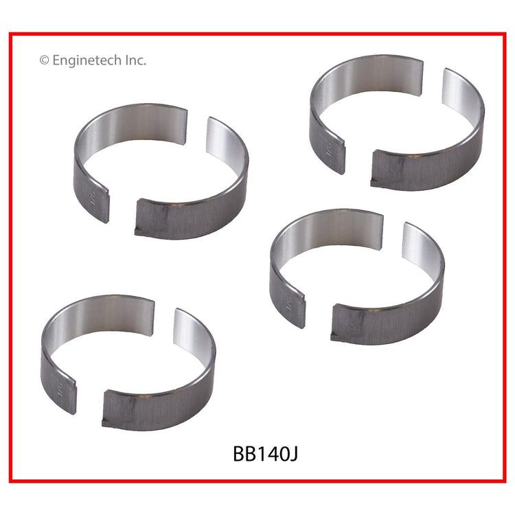 Enginetech BB140J.50 Engine Full Connecting Rod Bearing Set for Chevrolet and Buick Models