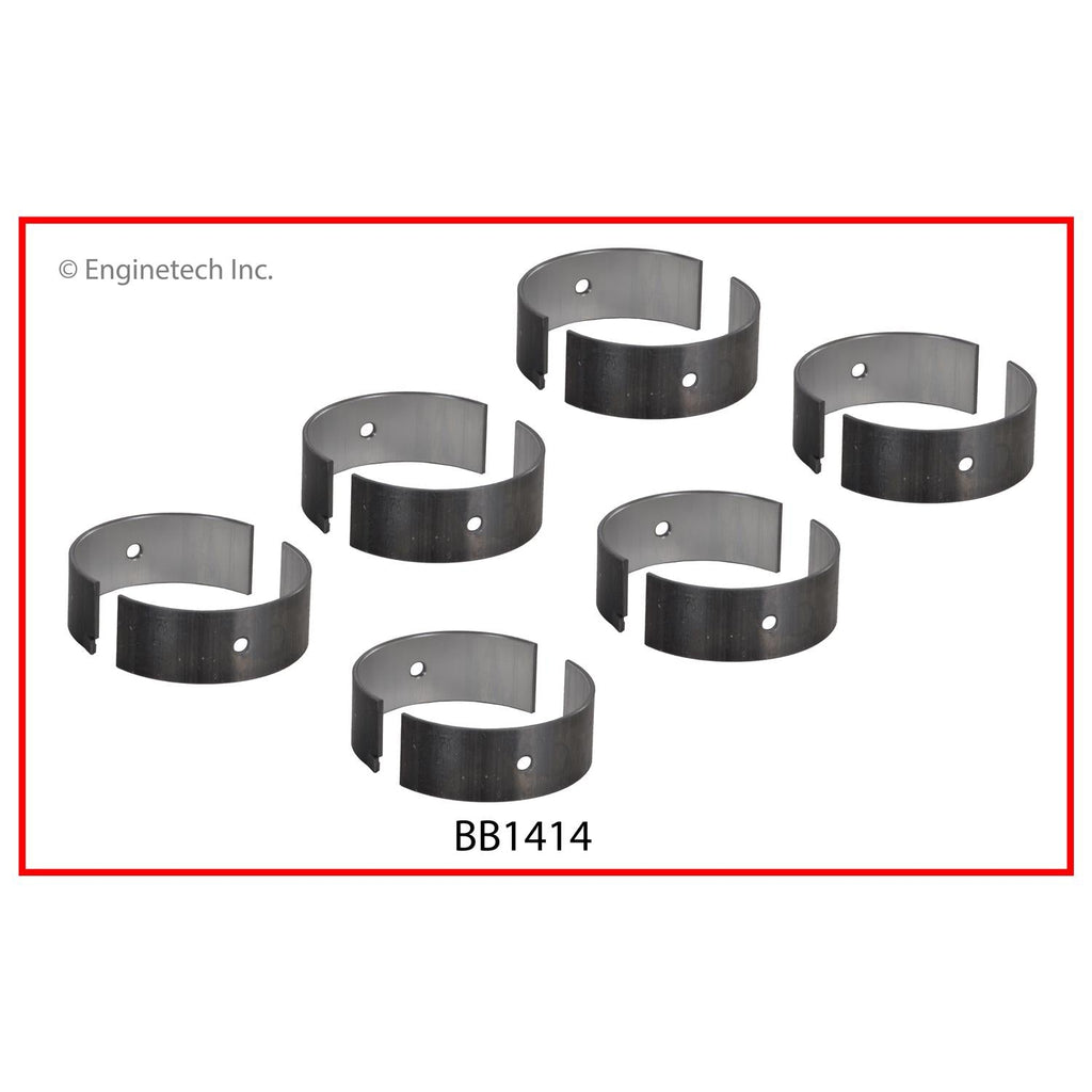 Enginetech BB1414.50 Engine Full Connecting Rod Bearing Set for Toyota Vehicles