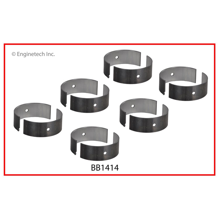 Enginetech BB1414.50 Engine Full Connecting Rod Bearing Set for Toyota Vehicles