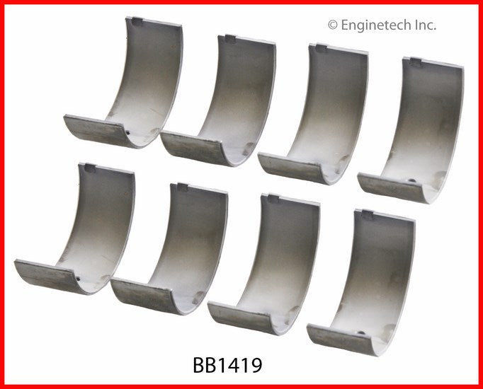 Enginetech BB1419.50 Engine Full Connecting Rod Bearing Set for Toyota Celica and MR2